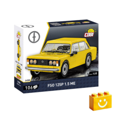 Cobi Toys COBI: Polski Fiat 125p 1.5 ME építőjáték (24588) barkácsolás, építés