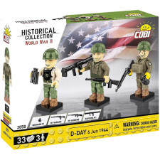 Cobi Toys COBI: WWII D nap 1944. június 6. figura szett (2058) barkácsolás, építés