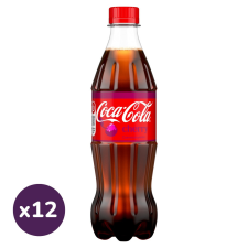 Coca-Cola Cherry cola ízű szénsavas üdítőital cseresznye ízesítéssel (12x500 ml) üdítő, ásványviz, gyümölcslé