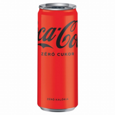 COCA-COLA HBC MAGYARORSZÁG KFT Coca-Cola Zero 330 ml üdítő, ásványviz, gyümölcslé