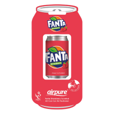 Coca-Cola Illatosító 3D dobozos üdítő - Fanta eper üdítő, ásványviz, gyümölcslé