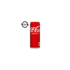 Coca-Cola Üdítőital szénsavas COCA-COLA dobozos 0,33L DRS üdítő, ásványviz, gyümölcslé