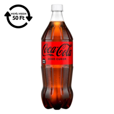 Coca-Cola Üdítőital szénsavas COCA-COLA Zero 1L DRS üdítő, ásványviz, gyümölcslé