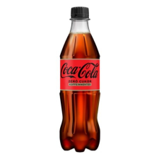 Coca-Cola Üdítőital szénsavas COCA-COLA Zero koffeinmentes 0,5L üdítő, ásványviz, gyümölcslé