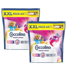 COCCOLINO 3in1 Color Mosókapszula 120 mosás tisztító- és takarítószer, higiénia