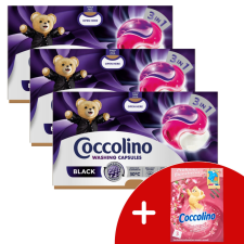 COCCOLINO Black 3in1 Mosókapszula 3x40 mosás + Ajándék Coccolino Illatpárna tisztító- és takarítószer, higiénia
