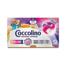 COCCOLINO Care mosókapszula Color, színes ruhákhoz 40db-os tisztító- és takarítószer, higiénia