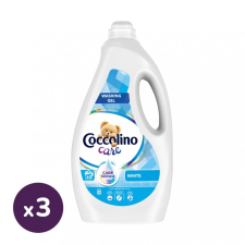 COCCOLINO Care White mosógél fehér ruhákhoz 3x2,4 liter (180 mosás) tisztító- és takarítószer, higiénia