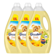 COCCOLINO Fresh Happy Yellow öblítő, 390 mosás, 3x2990 ml tisztító- és takarítószer, higiénia