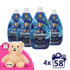COCCOLINO Fresh Sky ultrakoncentrált öblítő 4x870 ml (232 mosás) tisztító- és takarítószer, higiénia