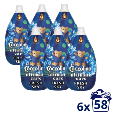 COCCOLINO Fresh Sky ultrakoncentrált öblítő (6x870 ml) tisztító- és takarítószer, higiénia