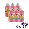 COCCOLINO Honeysuckle&amp;Sandalwood öblítőkoncentrátum (6x1275 ml)