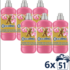 COCCOLINO Honeysuckle & Sandalwood 6 × 1275 ml (8720181409943) tisztító- és takarítószer, higiénia