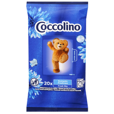 COCCOLINO Illatosítókendő szárítógéphez, Fresh Sky, 20 db tisztító- és takarítószer, higiénia