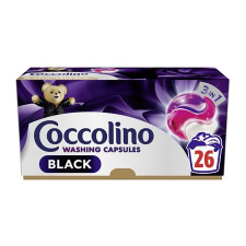 COCCOLINO Mosókapszula, 26 db, COCCOLINO "3in1 Black" tisztító- és takarítószer, higiénia