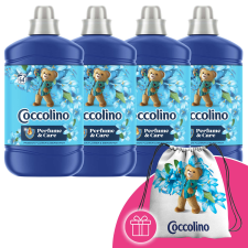 COCCOLINO Passion Flower &amp; Bergamot Öblítő koncentrátum 256 mosás 4x1600ml + Ajándék Coccolino Hátizsák tisztító- és takarítószer, higiénia