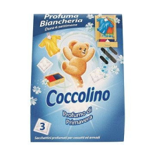 COCCOLINO Primavera - 3 illatszeres zacskók tisztító- és takarítószer, higiénia