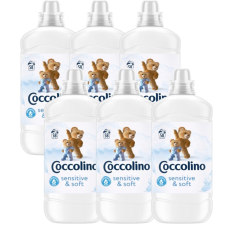 COCCOLINO Sensitive &amp; Soft Öblítő koncentrátum 348 mosás 6x1450ml tisztító- és takarítószer, higiénia
