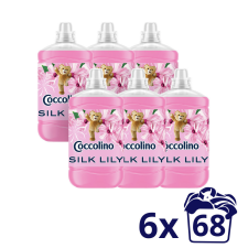 COCCOLINO Silk Lily öblítőkoncentrátum 6x1700 ml (408 mosás) tisztító- és takarítószer, higiénia