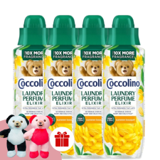 COCCOLINO Summer Bouquet Mosóparfüm 4x460ml + Ajándék Coccolino Maci 1db tisztító- és takarítószer, higiénia