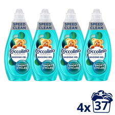 COCCOLINO Wonder Wash Speed Clean folyékony mosószer 4x1480 ml (148 mosás) tisztító- és takarítószer, higiénia