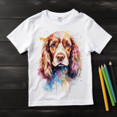 Cocker Spániel póló (Gyerek)(Színes)