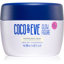 Coco & Eve Glow Figure Whipped Body Cream tápláló testápoló krém illattal Lychee & Dragon Fruit 212 ml testápoló