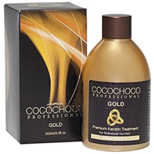 Cocochoco Gold Keratin hajegyenesítő, 250 ml hajformázó