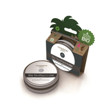  Coconutoil cosmetics bio fogpor aktív szénnel 50 ml fogkrém