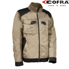 COFRA Blora Sztreccs Munkáskabát Khaki/Fekete - 64