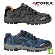 COFRA Cyclette S1P Nyári Munkavédelmi Cipő Fekete