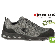 COFRA Ecological-Reconverted-Reused S1P Környezetbarát Munkacipő Szürke - 38