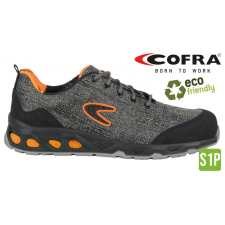 COFRA Ecological-Reconverted-Reused S1P Környezetbarát Munkacipő Szürke/Narancssárga - 37 munkavédelmi cipő