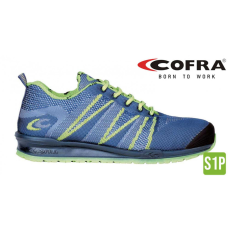 COFRA Fluent S1P Szellőző Munkavédelmi Sportcipő Kék - 39