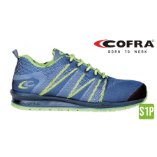 COFRA Fluent S1P Szellőző Munkavédelmi Sportcipő Kék - 47 munkavédelmi cipő