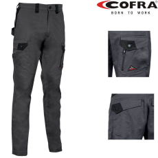 COFRA Jember Sztreccs Munkásnadrág Antracit/Fekete - 56