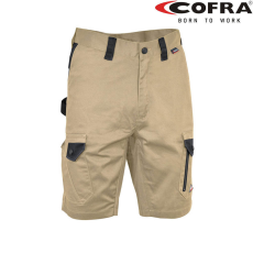 COFRA Kediri Rövid Munkásnadrág Khaki/Fekete - 58