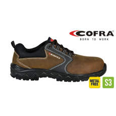 COFRA Squat Brown S3 Src Munkavédelmi Cipő - 48