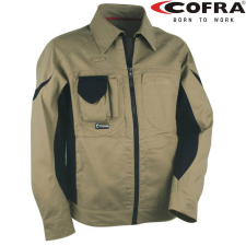 COFRA Stone Munkáskabát Khaki/Fekete - 54 munkaruha