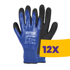 COFRA Total Proof nitril mártott kesztyű kék (Karton - 12 pár) védőkesztyű