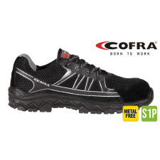 COFRA Trapezius Black S1 P Src Fekete Munkavédelmi Cipő - 47 munkavédelmi cipő