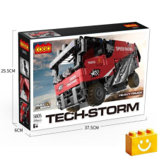  COGO 5805 Versenykamion - 100% technic-kompatibilis építőjáték barkácsolás, építés