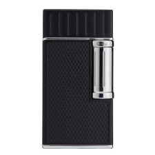 Colibri Szivaröngyújtó Colibri Julius fekete/króm, dupla oldalsó láng öngyújtó