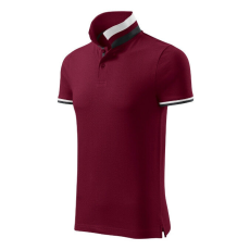  Collar Up galléros póló férfi garnet XL