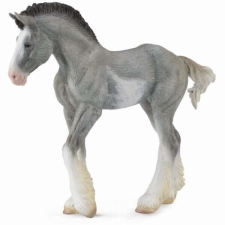 Collecta lovas figura, 11 x 10 cm, fekete játékfigura