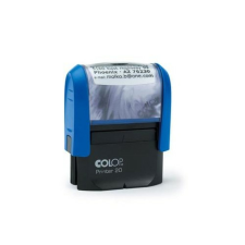 COLOP Bélyegző, COLOP "Printer 20" kék ház/fekete párna bélyegző
