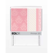 COLOP Bélyegző, COLOP "Printer 20" rózsaszín ház/fekete párna bélyegző