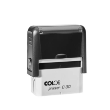 COLOP Bélyegző, COLOP "Printer C 30", kék cserepárnával bélyegző