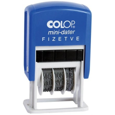 COLOP Bélyegző, dátum, COLOP "S 160/L", Fizetve bélyegző
