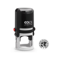  COLOP Bélyegző, kör, COLOP &quot; Printer R 30&quot;, fekete cserepárnával bélyegző